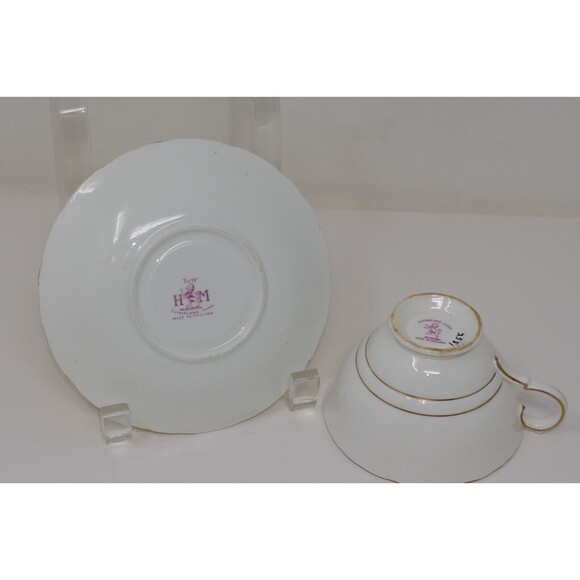 Elite HM Sutherland Tea Cup & Saucer Yellow Floral - Picture 12 of 14